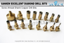 High Quality Copper Screw Head Drill bits for sale